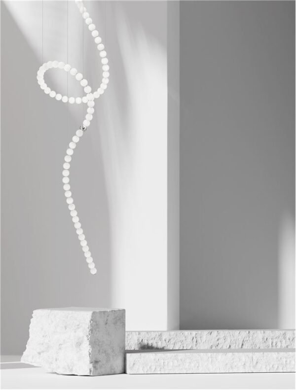 Lustră suspendată cu globuri PERLA Nova Luce LED 207W 3000K IP20 dimabil cu telecomandă inclusă crom Lustră suspendată cu globuri PERLA Nova Luce LED 207W 3000K IP20 dimabil cu telecomandă inclusă crom