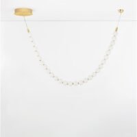 9186955_3 Lustră suspendată cu globuri PERLA Nova Luce LED 48W 3000K IP20 dimabilă auriu