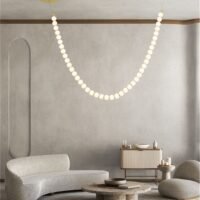 Lustră LED suspendată cu globuri PERLA Nova Luce 69W 3000K IP20 dimabilă Lustră LED suspendată cu globuri PERLA Nova Luce 69W 3000K IP20 dimabilă