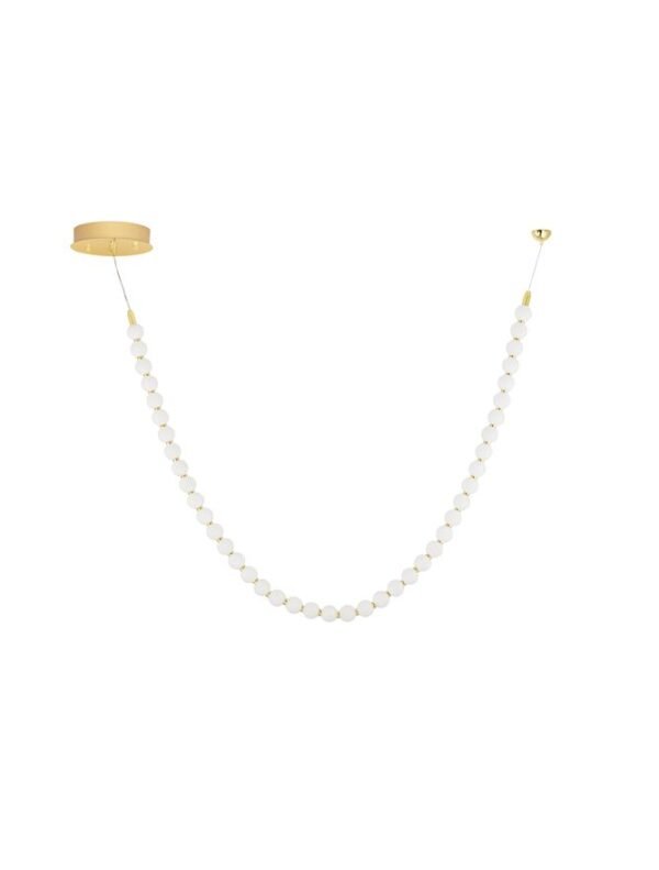 Lustră LED suspendată cu globuri PERLA Nova Luce 69W 3000K IP20 dimabilă Lustră LED suspendată cu globuri PERLA Nova Luce 69W 3000K IP20 dimabilă