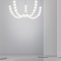 Lustră cu globuri PERLA Nova Luce LED 130W 3000K IP20 dimabilă telecomanda inclusă Lustră cu globuri PERLA Nova Luce LED 130W 3000K IP20 dimabilă telecomanda inclusă
