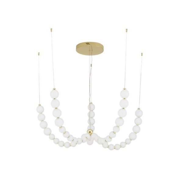 Lustră cu globuri PERLA Nova Luce LED 130W 3000K IP20 dimabilă telecomanda inclusă Lustră cu globuri PERLA Nova Luce LED 130W 3000K IP20 dimabilă telecomanda inclusă