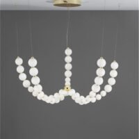 Lustră cu globuri PERLA Nova Luce LED 130W 3000K IP20 dimabilă telecomanda inclusă Lustră cu globuri PERLA Nova Luce LED 130W 3000K IP20 dimabilă telecomanda inclusă