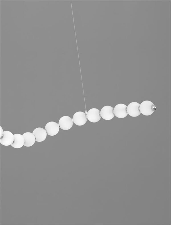 Lustră suspendată cu globuri PERLA Nova Luce LED 98W 3000K IP20 dimabil cu telecomandă inclusă Lustră suspendată cu globuri PERLA Nova Luce LED 98W 3000K IP20 dimabil cu telecomandă inclusă