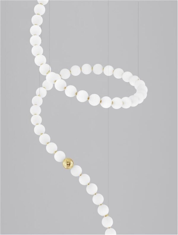 Lustră suspendată cu globuri PERLA Nova Luce LED 207W 3000K IP20 dimabil cu telecomandă inclusă Lustră suspendată cu globuri PERLA Nova Luce LED 207W 3000K IP20 dimabil cu telecomandă inclusă