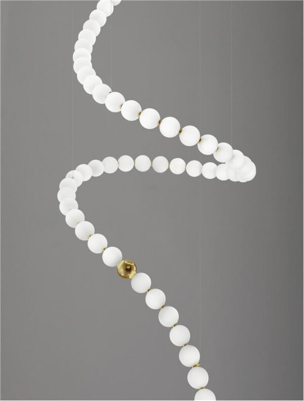 Lustră suspendată cu globuri PERLA Nova Luce LED 207W 3000K IP20 dimabil cu telecomandă inclusă Lustră suspendată cu globuri PERLA Nova Luce LED 207W 3000K IP20 dimabil cu telecomandă inclusă