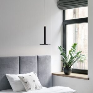 Pendul modern negru PALENCIA Nova Luce LED 11W 3000K IP20