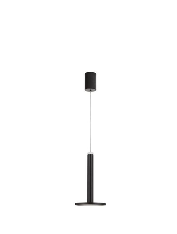 Pendul modern negru PALENCIA Nova Luce LED 11W 3000K IP20 Pendul modern negru PALENCIA Nova Luce LED 11W 3000K IP20