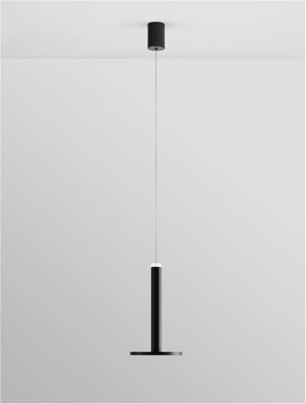 9695226_4 Pendul modern negru PALENCIA Nova Luce LED 11W 3000K IP20