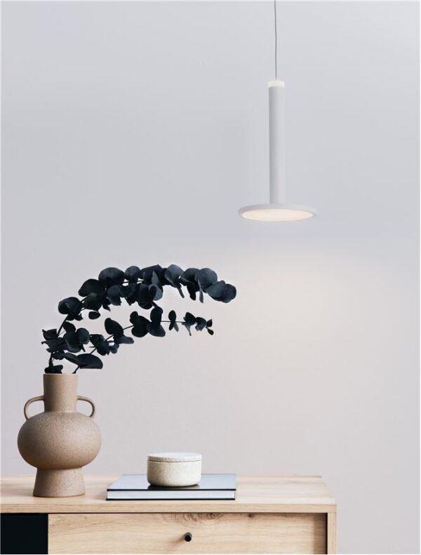 Pendul alb mat PALENCIA Nova Luce LED 11W 3000K IP20 Pendul alb mat PALENCIA Nova Luce LED 11W 3000K IP20