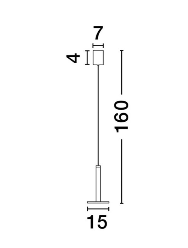 Pendul alb mat PALENCIA Nova Luce LED 11W 3000K IP20 Pendul alb mat PALENCIA Nova Luce LED 11W 3000K IP20