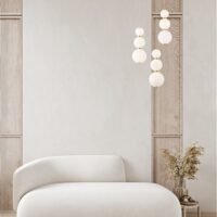 Lustră tip pendul cu globuri PERLA Nova Luce LED 23W 3000K IP20 dimabil