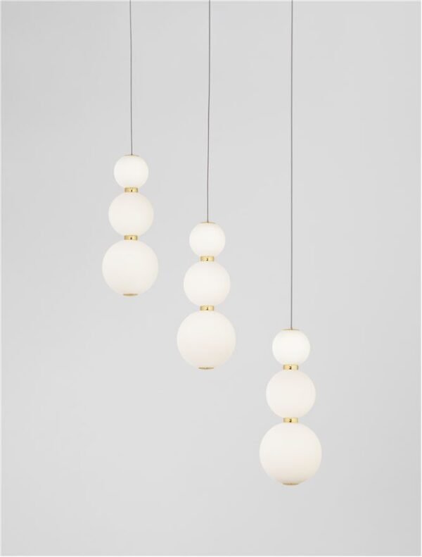Pendul LED cu globuri PERLA Nova Luce 24W 3000K IP20 dimabil Pendul LED cu globuri PERLA Nova Luce 24W 3000K IP20 dimabil