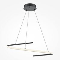 Lustră LED Maytoni Curve 31W 3000K-4000K negru 1 Lustră LED Maytoni Curve 31W 3000K-4000K negru