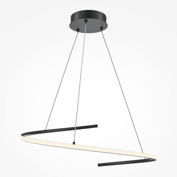 Lustră LED Maytoni Curve 31W 3000K-4000K negru 1 Lustră LED Maytoni Curve 31W 3000K-4000K negru