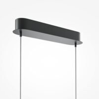 Lustră Maytoni Curve LED 15W 3000K-4000K negru 6 Lustră Maytoni Curve LED 15W 3000K-4000K dimabilă negru