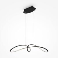 Lustră living Maytoni Curve LED 42W 4000K negru 10 Lustră living Maytoni Curve LED 42W 4000K negru
