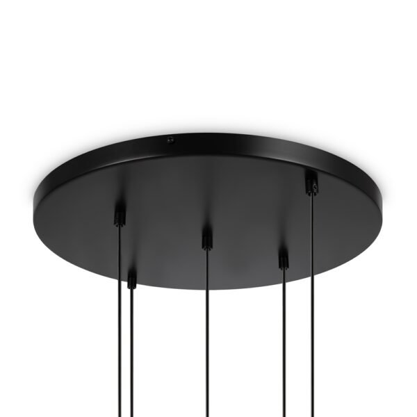 Lustră neagră cu globuri Maytoni Basic Form E14x5 40W 6 Lustră neagră cu globuri Maytoni Basic Form E14x5 40W