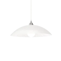 Pendul alb sablat cu decorațiuni realizate prin serigrafie LANA Ideal Lux E27 60W Pendul alb sablat cu decorațiuni realizate prin serigrafie LANA Ideal Lux E27 60W