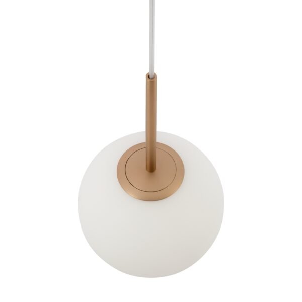 Pendul auriu cu glob alb Maytoni Basic Form E14x1 40W D200 3 Pendul auriu cu glob alb Maytoni Basic Form E14x1 40W D200