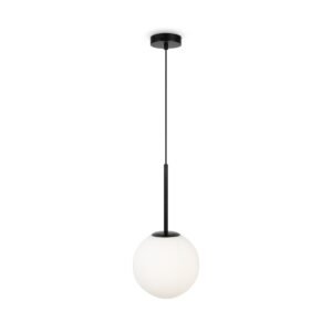 Pendul negru cu glob Maytoni Basic Form E14x1 40W D20 3 Pendul negru cu glob Maytoni Basic Form E14x1 40W D20