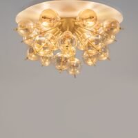 plafoniera maytoni bolla 2 Plafonieră cu globuri Maytoni Bolla E27x4 60W IP20 alamă-chihlimbar