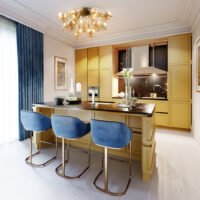 plafoniera maytoni bolla 6 Plafonieră cu globuri Maytoni Bolla E27x4 60W IP20 alamă-chihlimbar