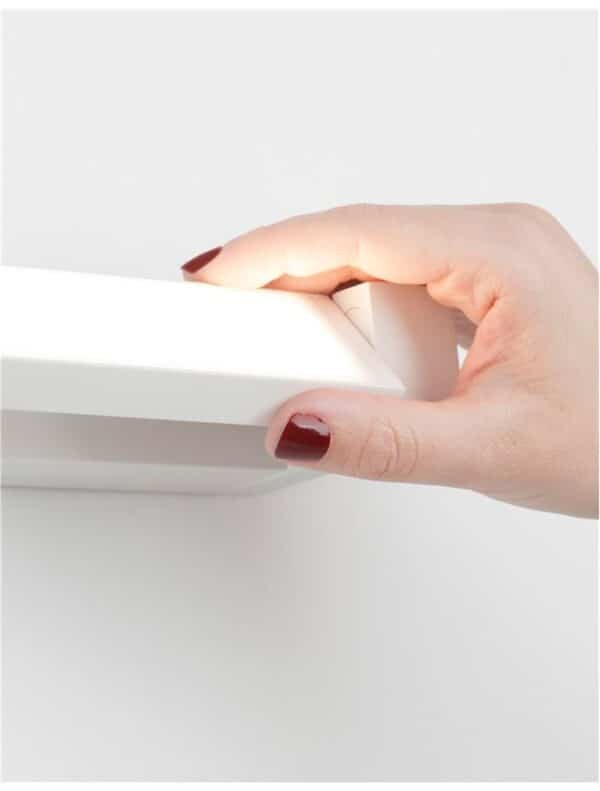 Aplică rotativă Nova Luce LINE LED 20W 3000K IP20 alb