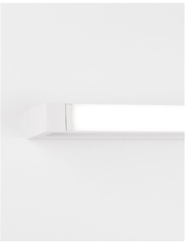 Aplică rotativă Nova Luce LINE LED 20W 3000K IP20 alb
