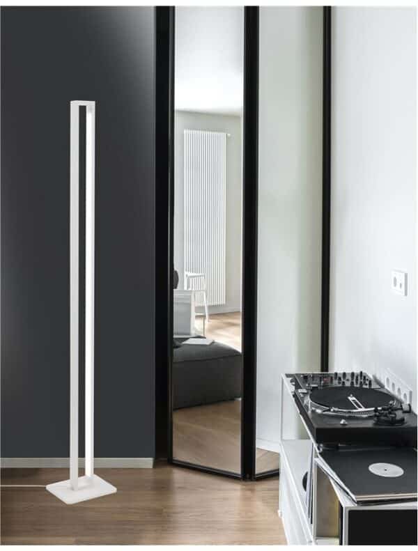 Lampadar ajustabil Nova Luce LINE LED 27W 3000K IP20 alb