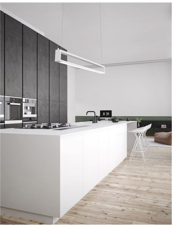 Pendul rotativ Nova Luce LINE LED 38W 3000K IP20 alb