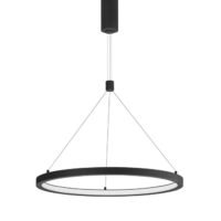 Lustră LED EMPATIA Nova Luce 35W cu lumină caldă 3000k negru