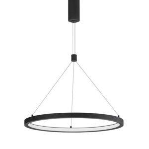 Lustră LED EMPATIA Nova Luce 35W cu lumină caldă 3000k negru