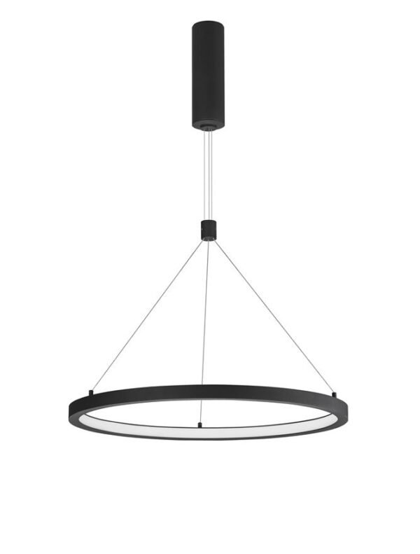 Lustră LED EMPATIA Nova Luce 35W cu lumină caldă 3000k negru