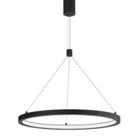 Lustră LED EMPATIA Nova Luce 35W cu lumină caldă 3000k negru