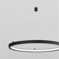 Lustră LED EMPATIA Nova Luce 35W cu lumină caldă 3000k negru