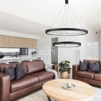 Lustră neagră EMPATIA Nova Luce LED 60W 3000K dimabilă