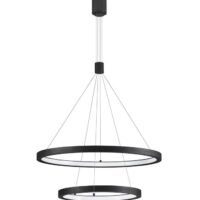 Lustră neagră EMPATIA Nova Luce LED 60W 3000K dimabilă