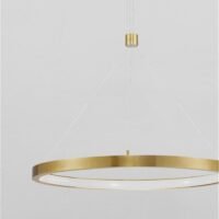 Lustră aurie EMPATIA Nova Luce LED 35W 3000K dimabilă