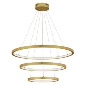 Lustră aurie EMPATIA Nova Luce LED 108W