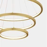 Lustră aurie EMPATIA Nova Luce LED 108W