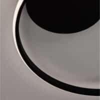 Plafonieră LED Neagră Nova Luce FULINE LED 32W 3000K IP20 dimabilă