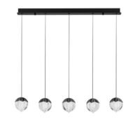 Lustră bucătărie ALICIA Nova Luce LED 25W 3000k Cloud Glass dimabil