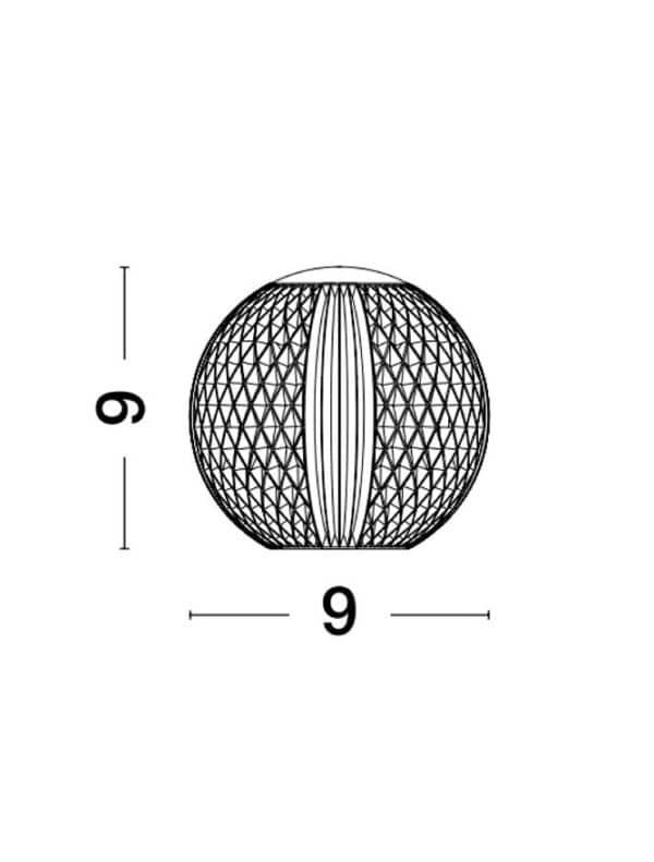 Veioză elegantă BRILLANTE Nova Luce LED 1.5W 3200K IP20 crom Veioză elegantă BRILLANTE Nova Luce LED 1.5W 3200K IP20 crom