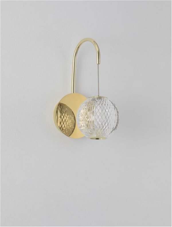 Aplică perete interior BRILLANTE Nova Luce LED 4W 3200K IP20