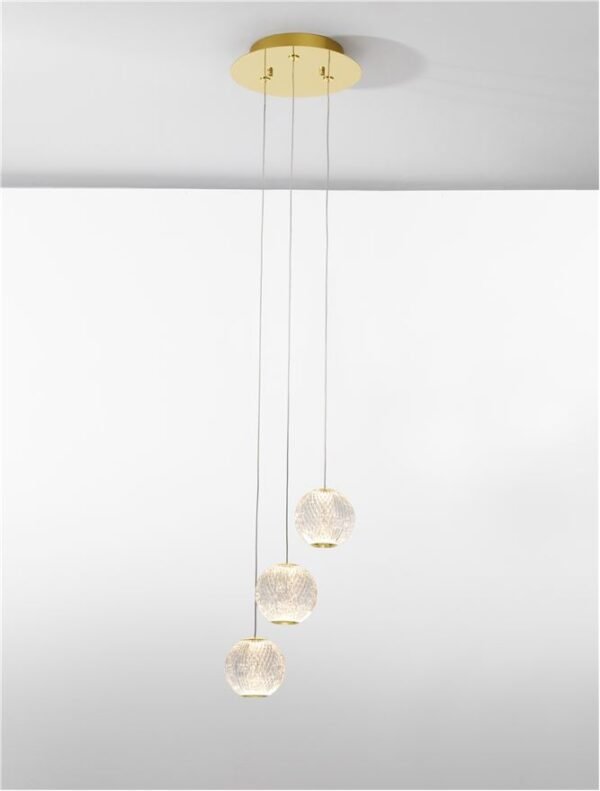 Lustră cu globuri BRILLANTE Nova Luce LED 15W 3200K IP20