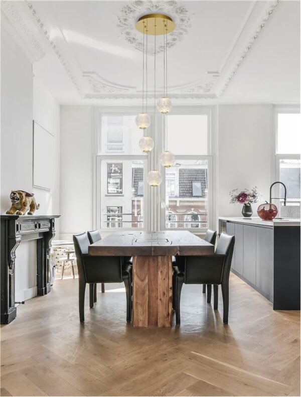 Lustră aurie BRILLANTE Nova Luce LED 21W 3200K IP20