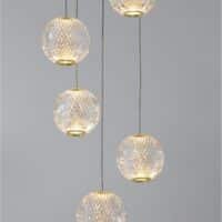 Lustră aurie BRILLANTE Nova Luce LED 21W 3200K IP20