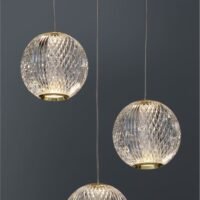 Lustră aurie BRILLANTE Nova Luce LED 21W 3200K IP20