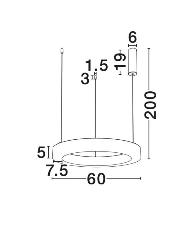 Lustră aurie cu model imitație de alabastru Nova Luce Vaster 36W IP20 3000K dimabilă